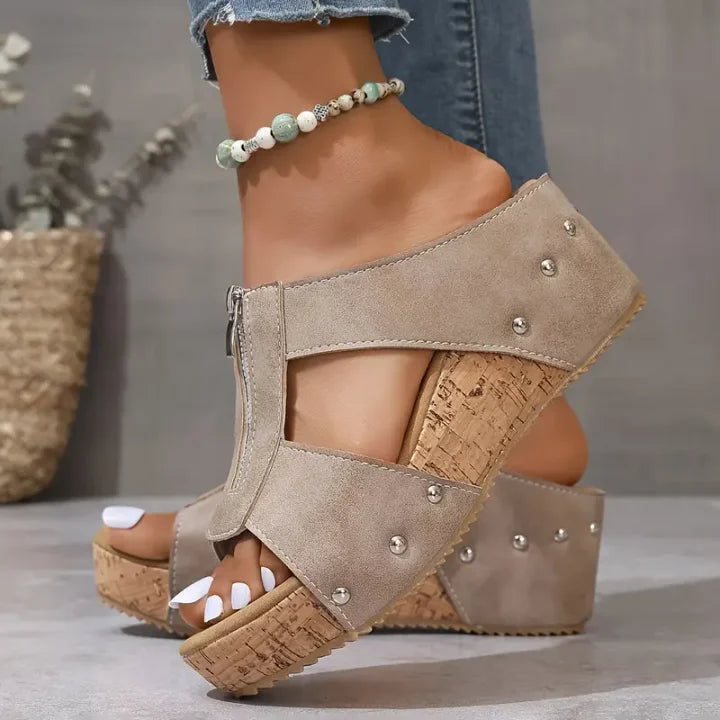 PAIGE™ STYLISH WEDGE SUMMER SLIDE SANDALS