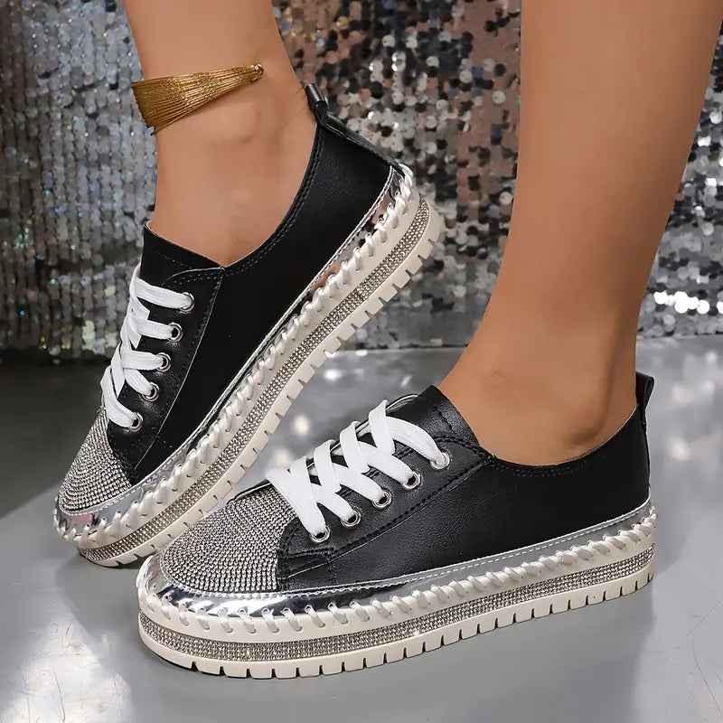 CRISSA™ RHINESTONE SNEAKERS