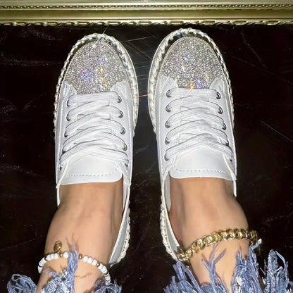 CRISSA™ RHINESTONE SNEAKERS