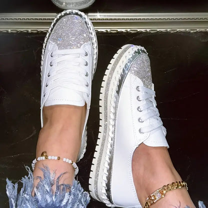 CRISSA™ RHINESTONE SNEAKERS