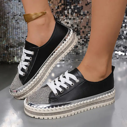 CRISSA™ RHINESTONE SNEAKERS