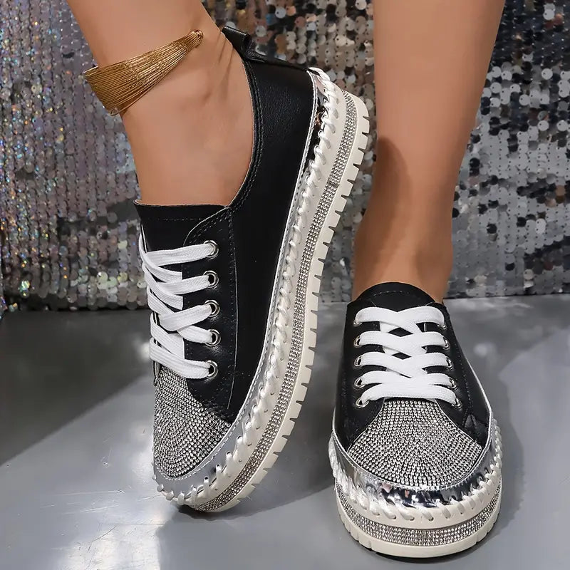 CRISSA™ RHINESTONE SNEAKERS