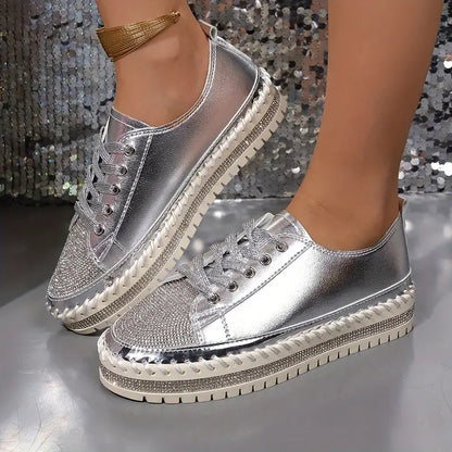 CRISSA™ RHINESTONE SNEAKERS