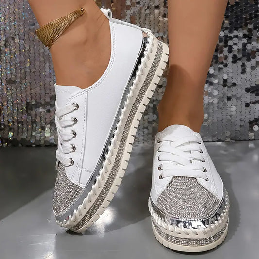 CRISSA™ RHINESTONE SNEAKERS